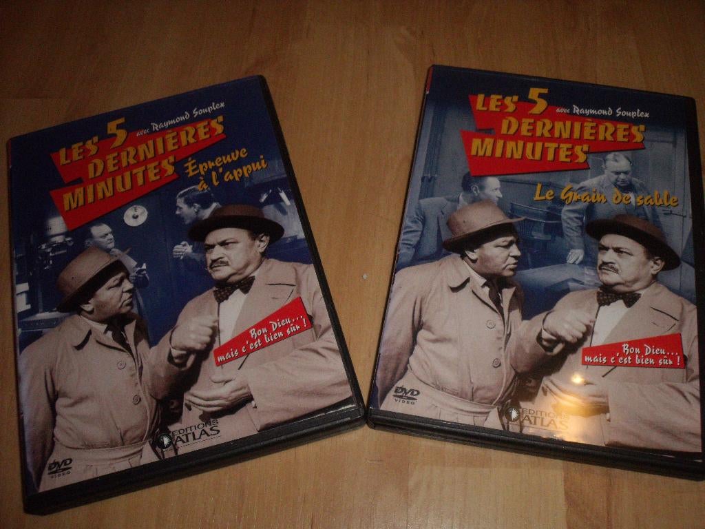 Les 5 dernières minutes ( 2 films) Raymond Souplex, À partir de 6 ans, Envoi, Comme neuf, Thriller