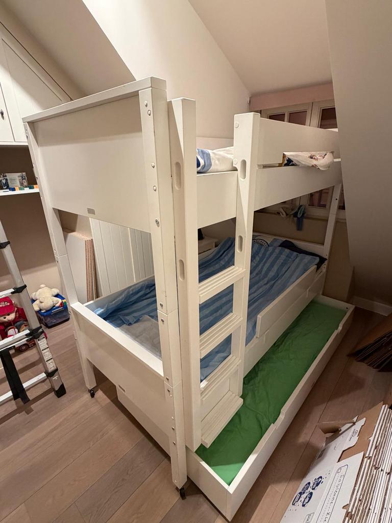 Bopita stapelbed incl. bedlade - In zeer goede staat!, Ophalen, Zo goed als nieuw, Stapelbed