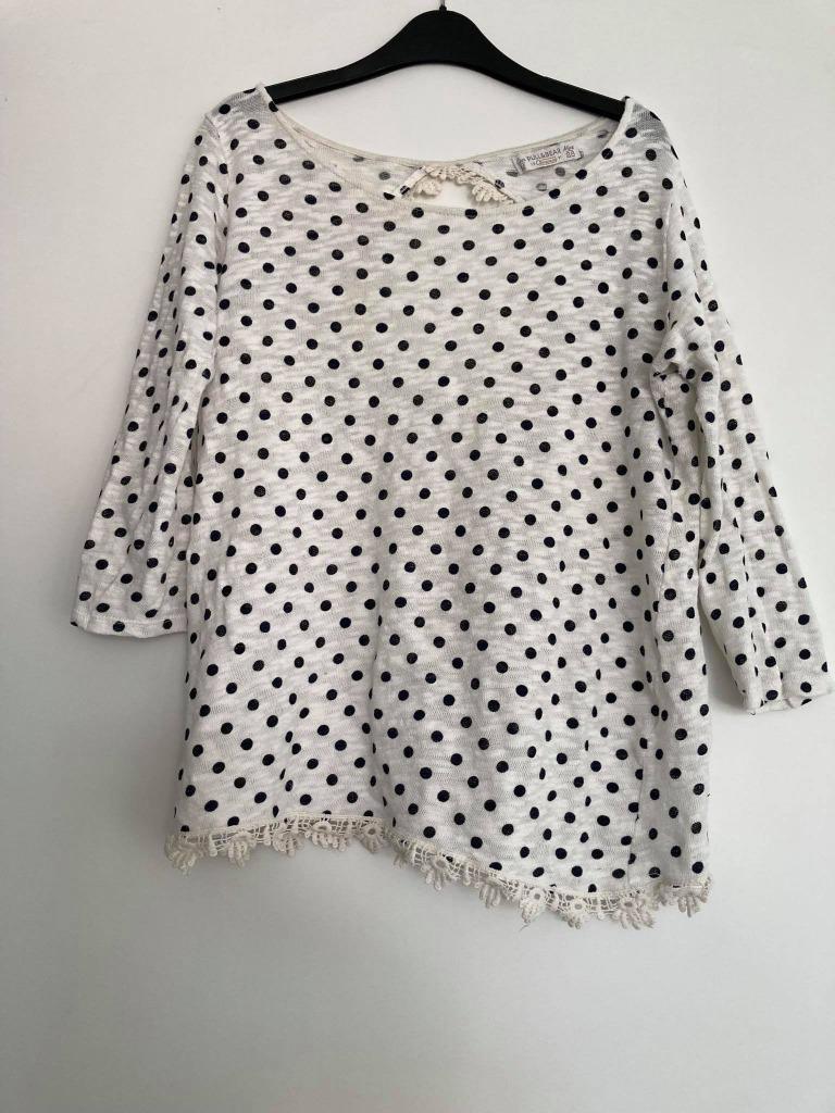 Blouse Pull&Bear taille M, très bon état, Taille 38/40 (M), Enlèvement ou Envoi, Blanc, Pull & Bear