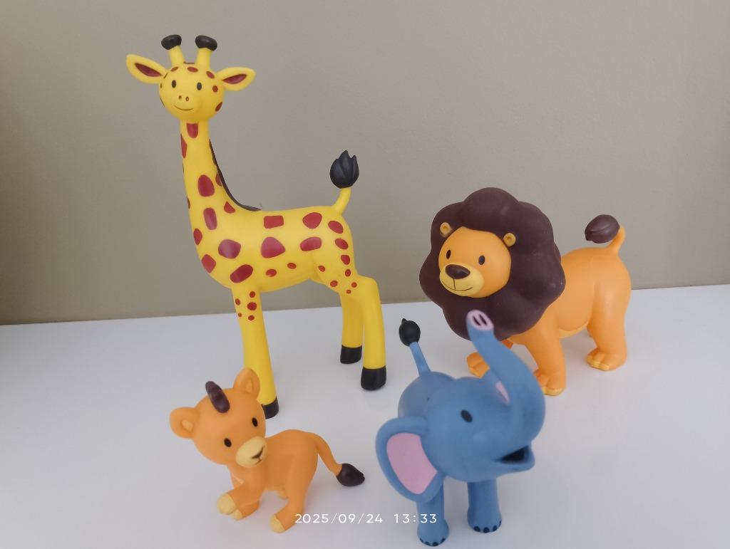 Zoo dieren, 4 stuks voor 2 euro, Ophalen of Verzenden, Zo goed als nieuw, Ontdekken