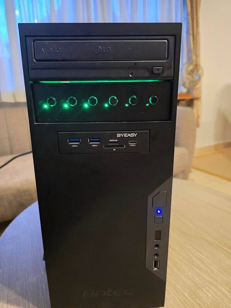 PC i7700k, 32GB DDR4, Up to 6 HDD/SSD Plug&Play, Computers en Software, Desktop Pc's, Gebruikt, 4 Ghz of meer, HDD, SSD, 32 GB