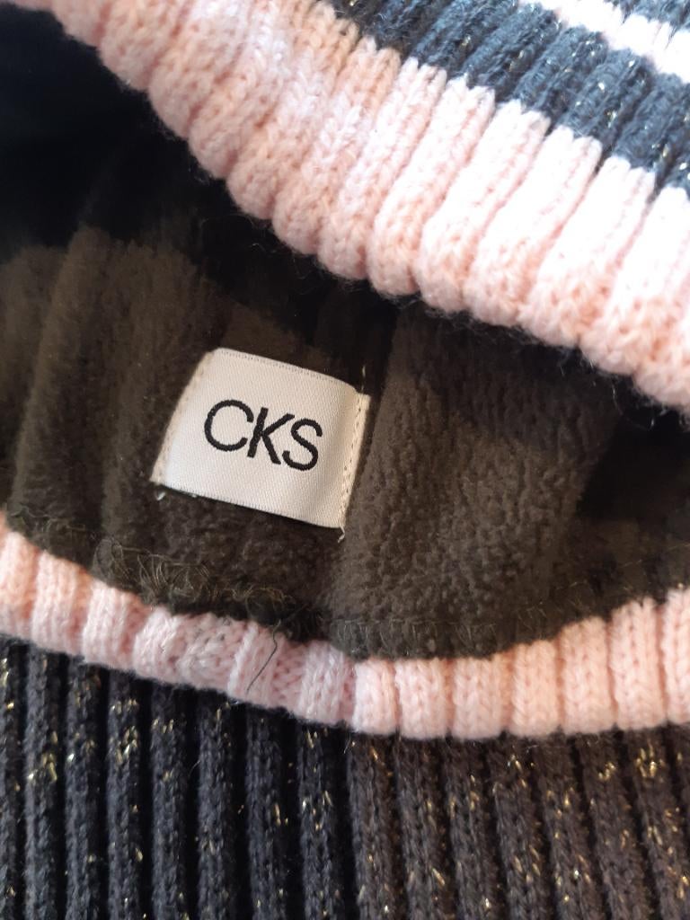 Muts en sjaal CKS, Kinderen en Baby's, Kinderkleding | Mutsen, Sjaals en Handschoenen, Ophalen, Zo goed als nieuw, Jongen of Meisje