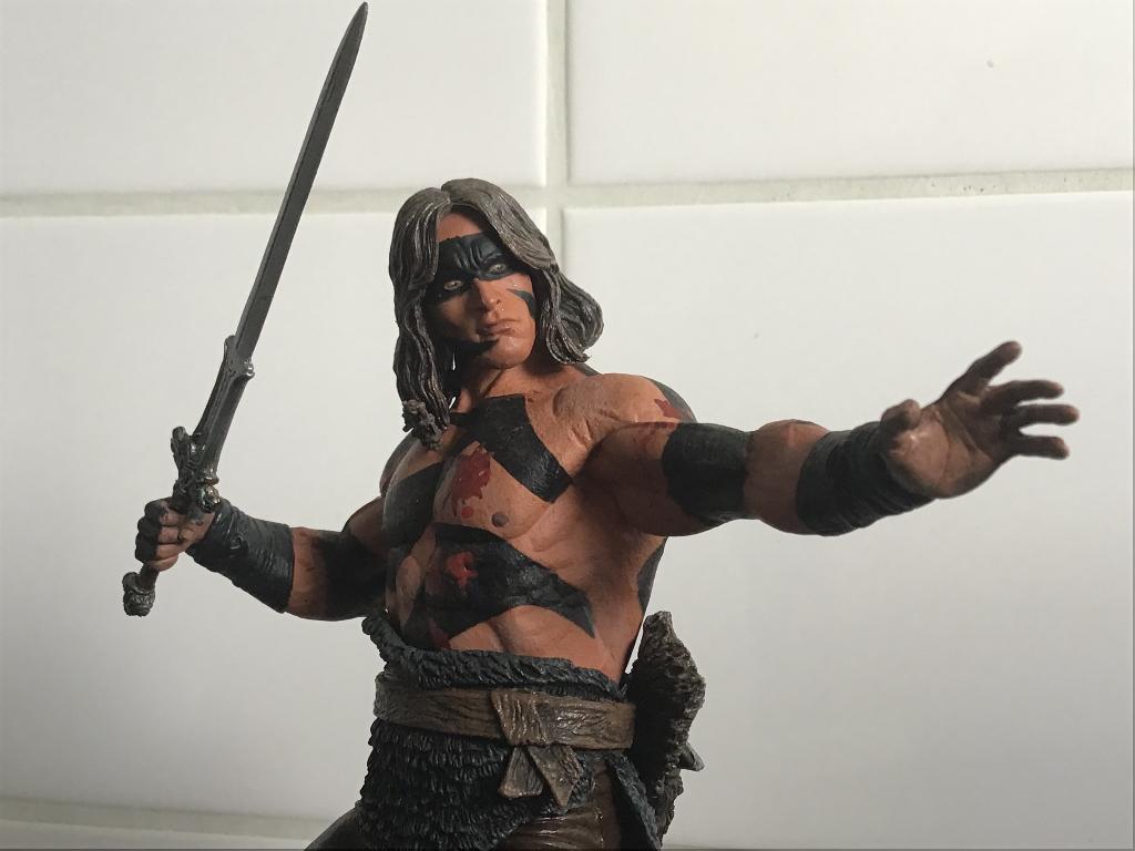 Neca Conan the Barbarian serie 1 war paint version, Enlèvement ou Envoi, Comme neuf, Film, Figurine ou Poupée
