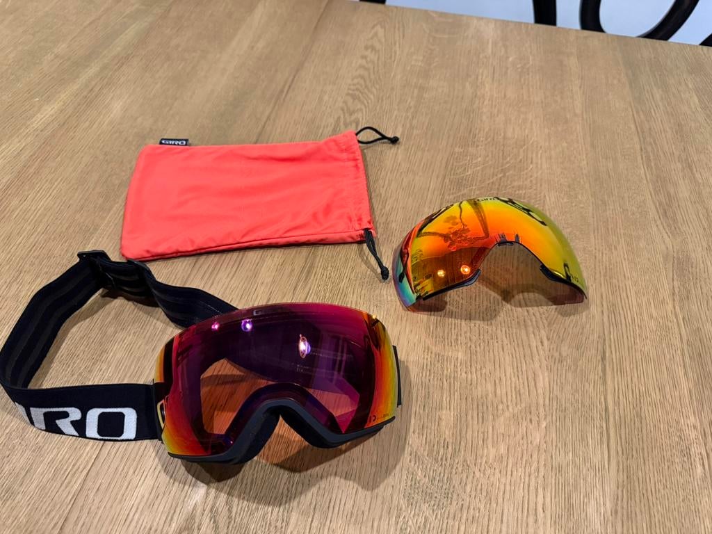 GIRO skimasker met 2 lenzen S1 S3 mist, zon, Ophalen of Verzenden