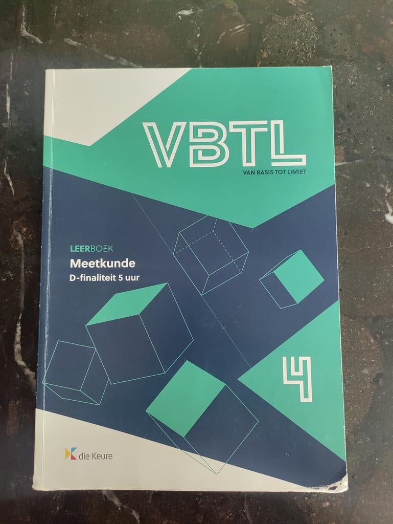 VBTL 4 - Meetkunde (D - 5 uur), Boeken, Gelezen, ASO, Wiskunde A, Die keure