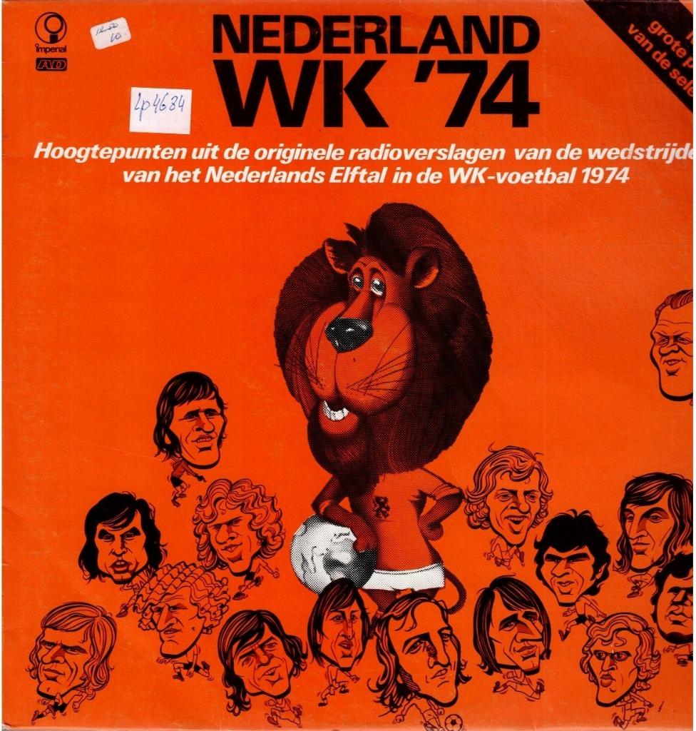 Vinyl, LP   -   Nederland WK '74, Cd's en Dvd's, Ophalen of Verzenden, Overige formaten