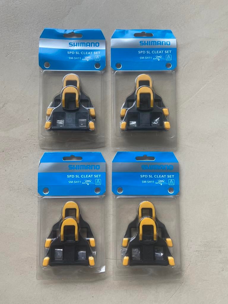 Shimano SM-SH11 SPD SL livraison gratuite cales Jaunes, Envoi, Neuf, Cadre