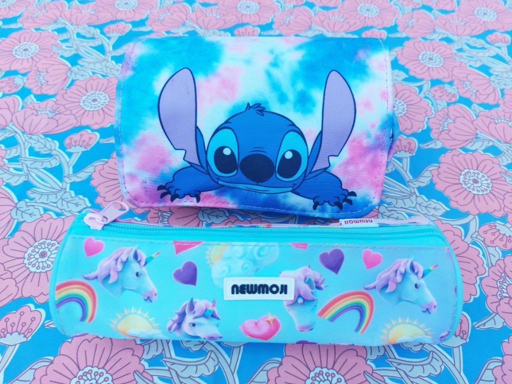 Plumier + Trousse "Stitch", Enlèvement ou Envoi, Utilisé
