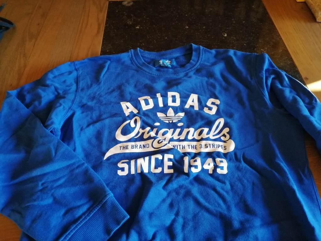 TRUI BLAUW MERK ADIDAS - MAAT S, Blauw, Ophalen of Verzenden, Adidas, Gedragen