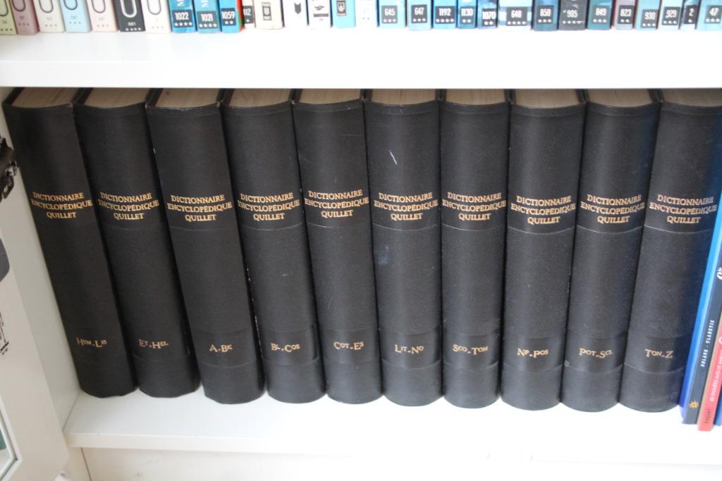Encyclopédie Quillet, Enlèvement, Utilisé, Série complète