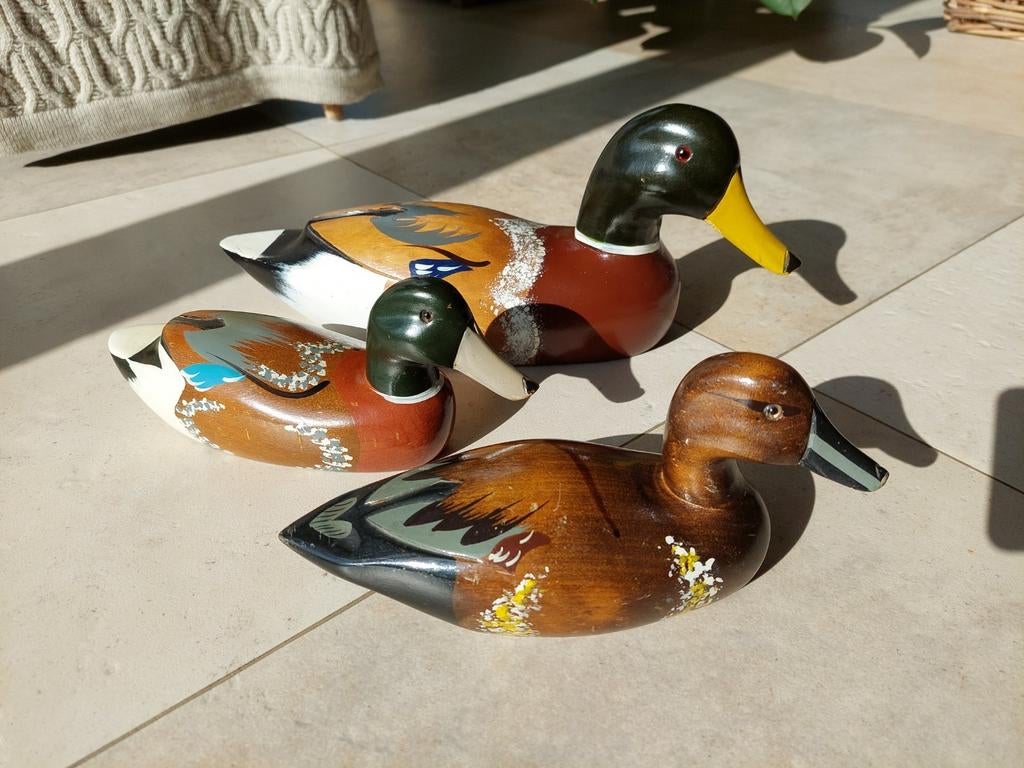 Canard déco eend bois hout, Enlèvement ou Envoi