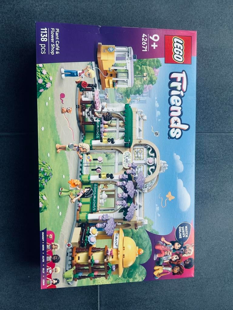 Lego 42671 Cafe des plantes et kiosque à fleurs, Ophalen of Verzenden, Nieuw, Lego