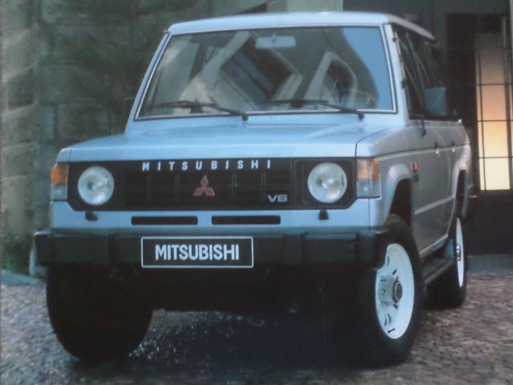 Brochure de la Mitsubishi Pajero 1990, Enlèvement ou Envoi, Mitsubishi