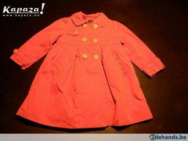 Baby Gap : Rode lange jas maat 3 jaar, Ophalen of Verzenden, Gebruikt, Jas