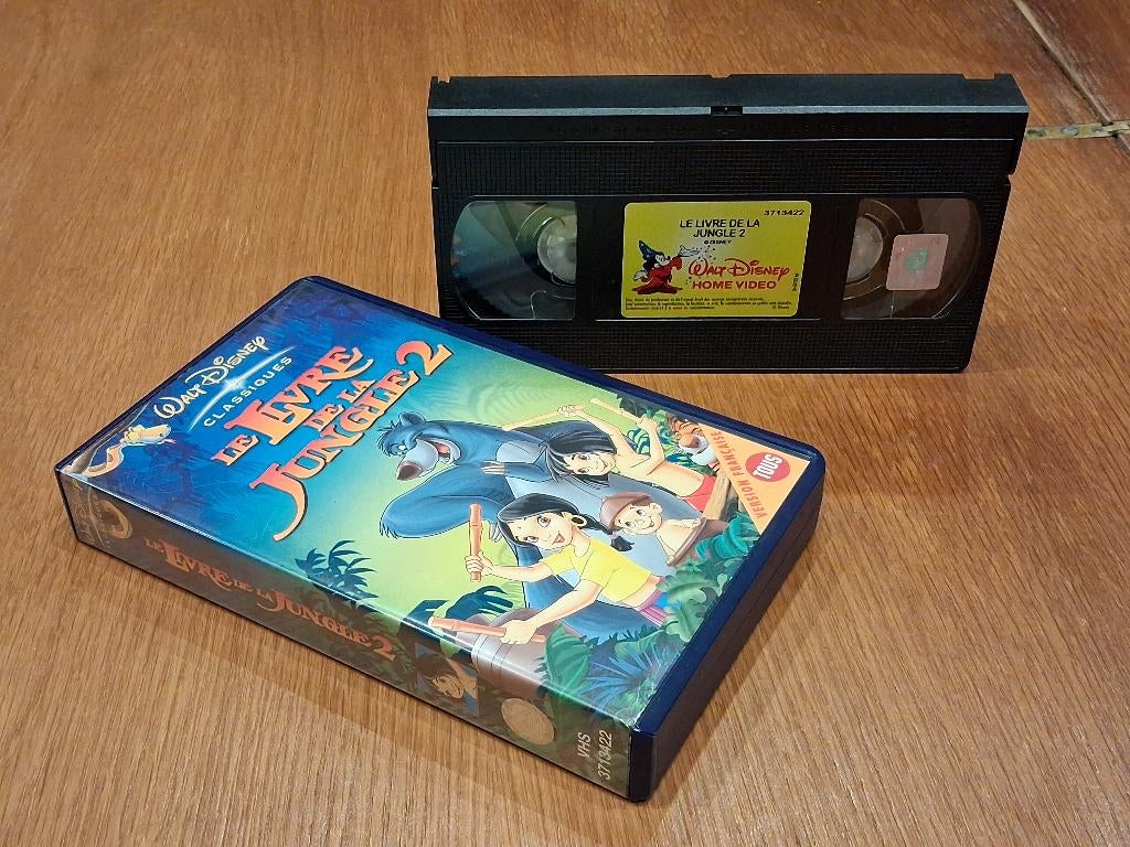 Vhs disney Le Livre de la Jungle 2, Enlèvement, Comme neuf, Programmes et films pour enfants, Dessin animé