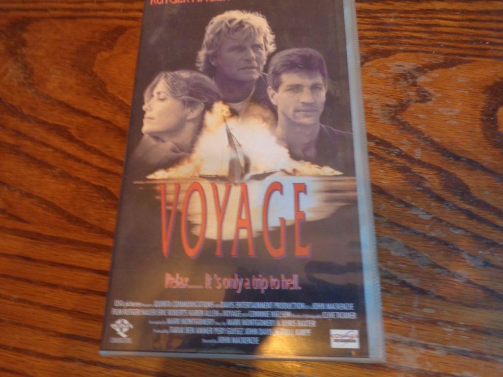VOYAGE vhs film 1991, Cd's en Dvd's, VHS | Film, Vanaf 16 jaar, Ophalen, Gebruikt, Thrillers en Misdaad