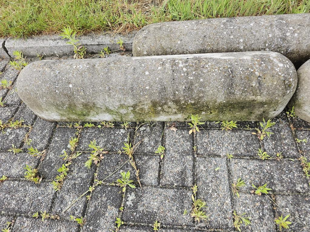 Stootband  hoog model, Tuin en Terras, Tegels en Klinkers, Ophalen, Gebruikt, Beton