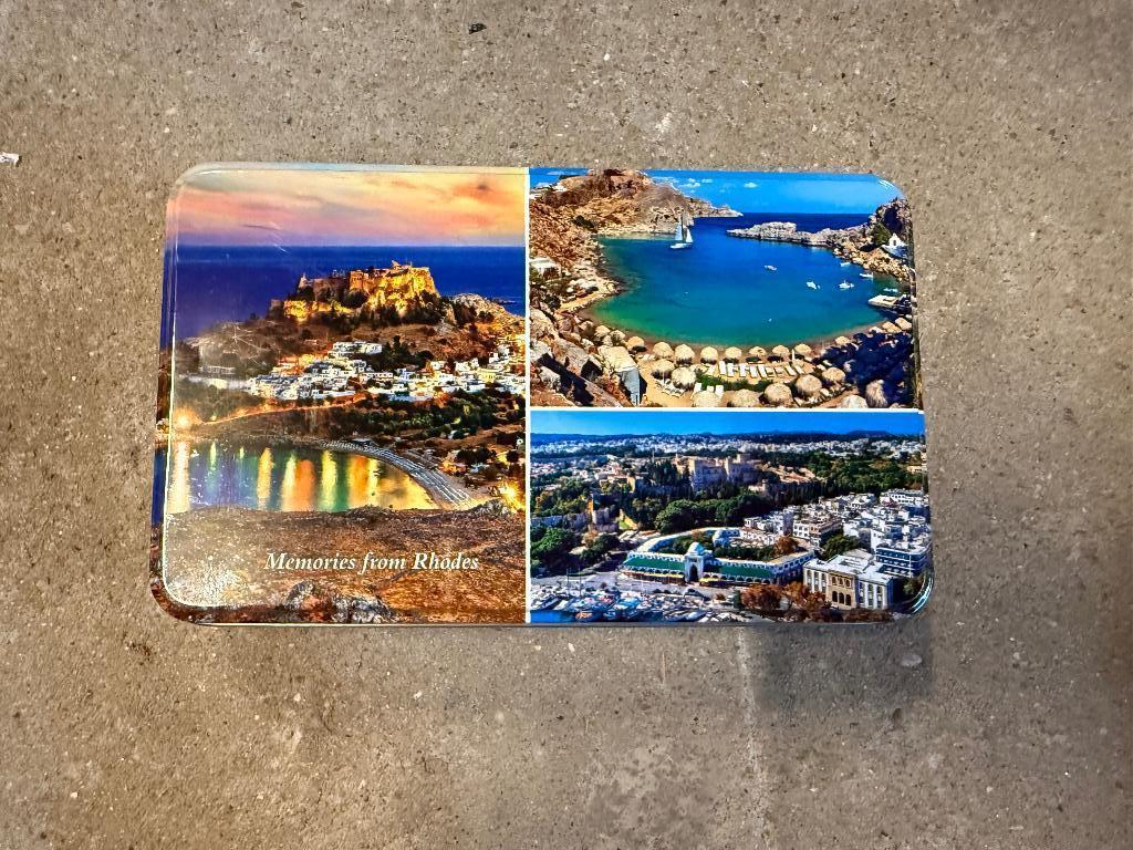 Boîte métallique Memories form Rhodes, Enlèvement ou Envoi, Neuf