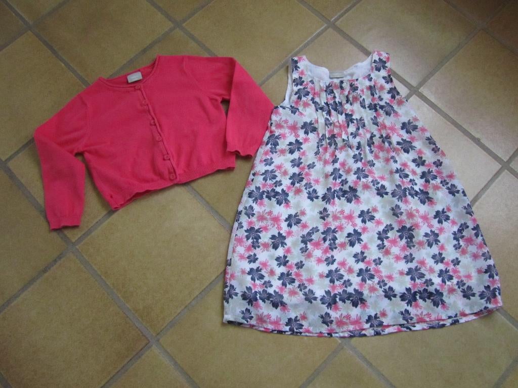 Name It. roos vestje maat 110 + Name It. +  jurk maat 116, Kinderen en Baby's, Kinderkleding | Maat 110, Gebruikt, Meisje, Ophalen of Verzenden