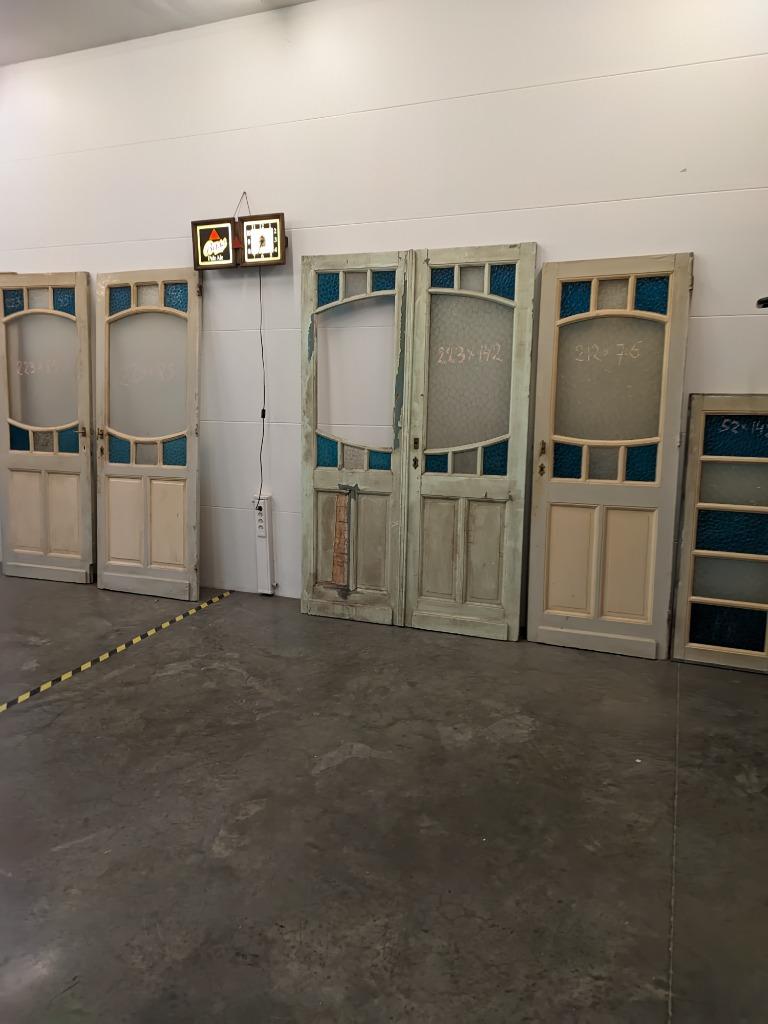 Deuren vintage art deco, Ophalen, Gebruikt