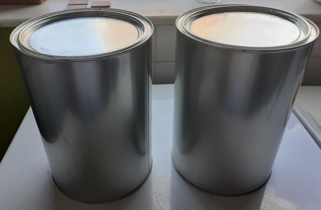 Cuisine : grande boîte en aluminium pour conservation alimen, Enlèvement, Utilisé, Boîte