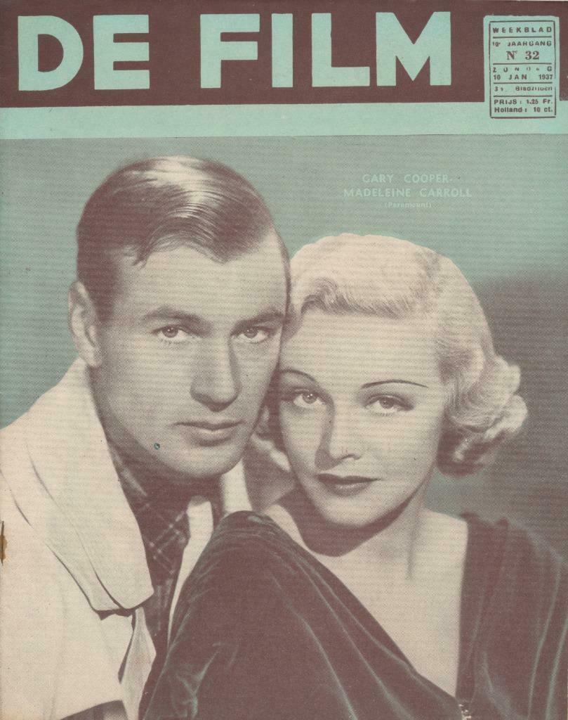 De Film (weekblad, jaargang 10, n° 32, 1937, Patria), Ophalen of Verzenden