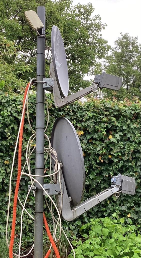 Ensemble parabole, Enlèvement, Utilisé, Antenne (parabolique)