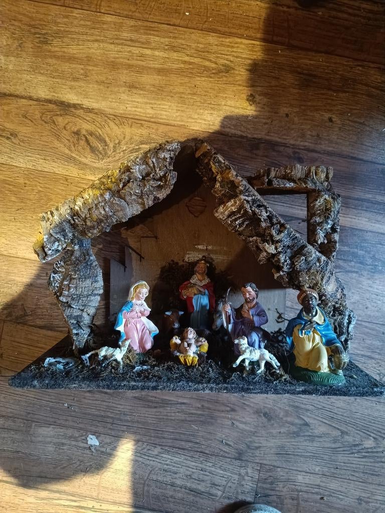 Crèche de Noël, Maison & Meubles, Accessoires pour la Maison | Couronnes, Enlèvement, Comme neuf