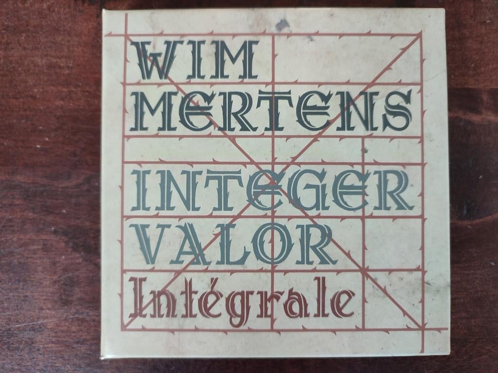 3-CDbox : WIM MERTENS - INTEGER VALOR Integrale, Cd's en Dvd's, Ophalen of Verzenden, Zo goed als nieuw