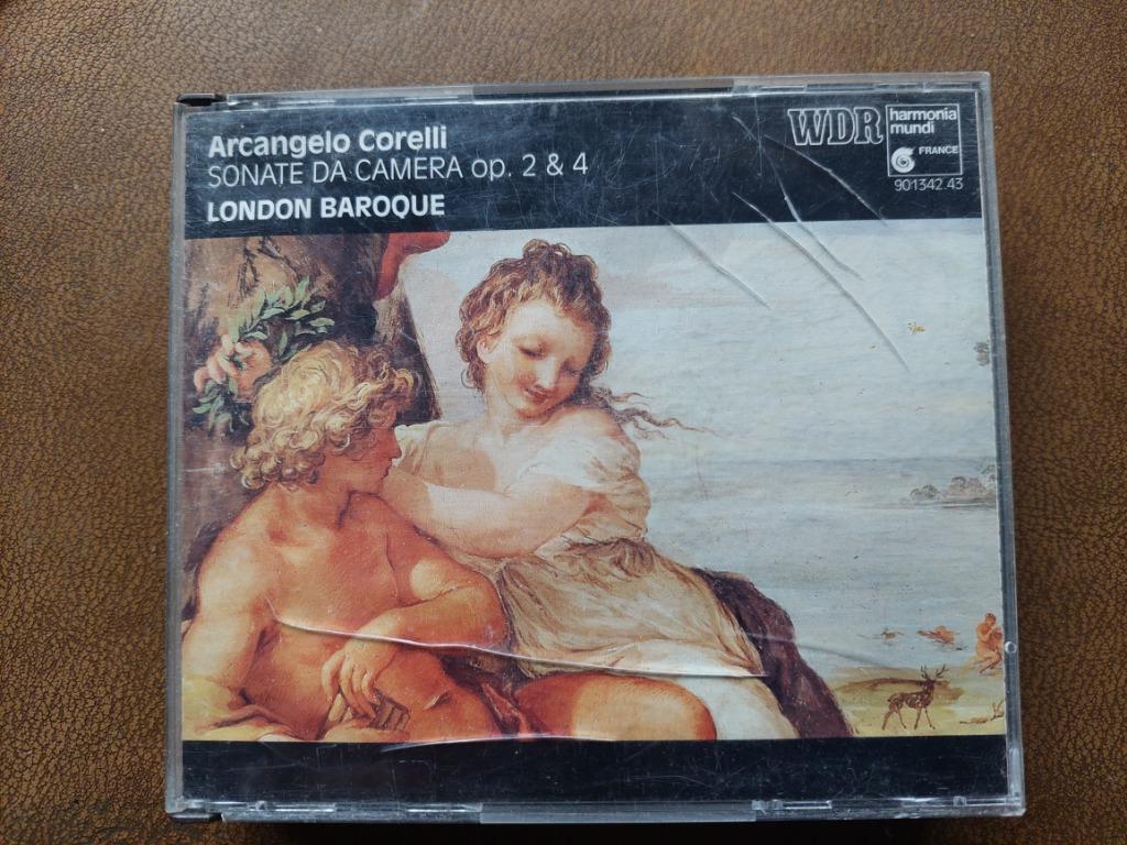 Double cds Arcangelo Corelli Sonate da camera London baroque, Enlèvement ou Envoi, Baroque, Utilisé, Musique de chambre