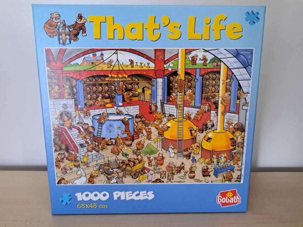 Goliath That's life puzzel 1000 Brouwerij, Enlèvement ou Envoi, Neuf