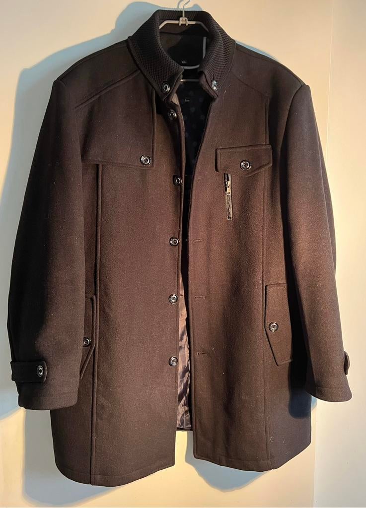 Manteau homme - Trench Noir, Comme neuf