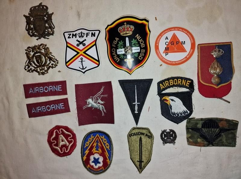 Lot Militaria 6, Verzamelen, Ophalen of Verzenden, Landmacht, Overige typen