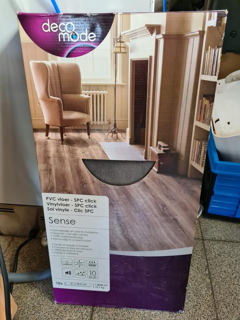 Nieuwe Sense vinyl vloer, Huis en Inrichting, Stoffering | Vloerbedekking, Ophalen, Nieuw, Vinyl