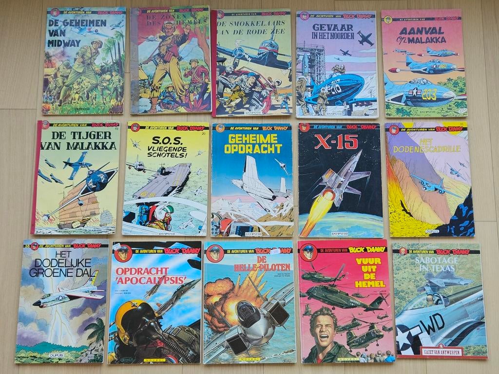 Buck Danny lot, Livres, Enlèvement ou Envoi
