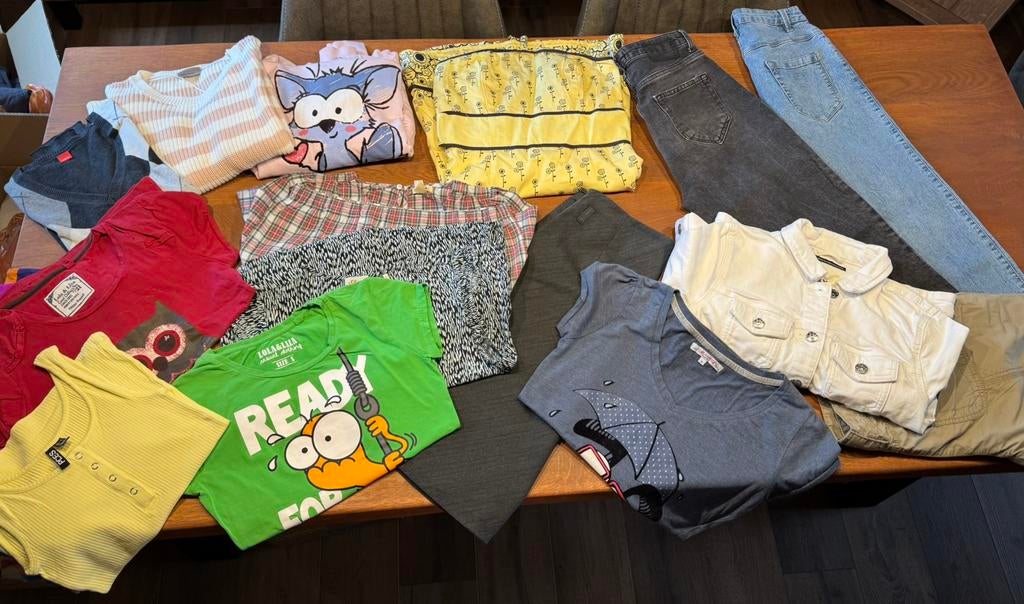 Kledingpakket Dames ‘Tijdloos’ maat Small, merkkleding, Ophalen of Verzenden, Zo goed als nieuw, Maat 36 (S)