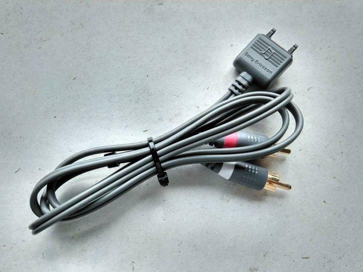 Sony Ericsson RCA Hi-Fi cable New Old Stock, Enlèvement ou Envoi, Neuf, Fil ou câble