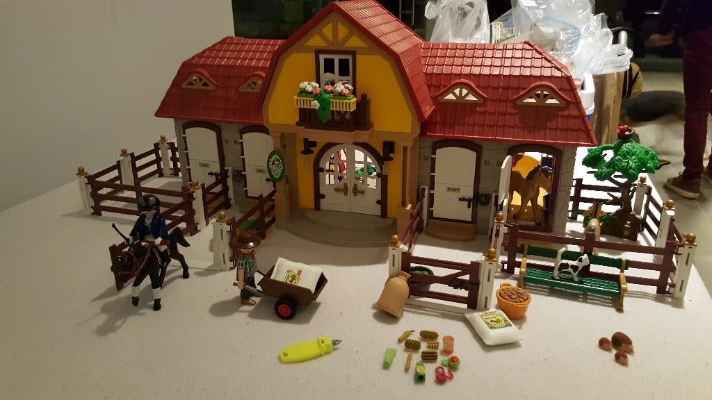 Ferme équestre Playmobil 5221, Enlèvement, Comme neuf, Ensemble complet