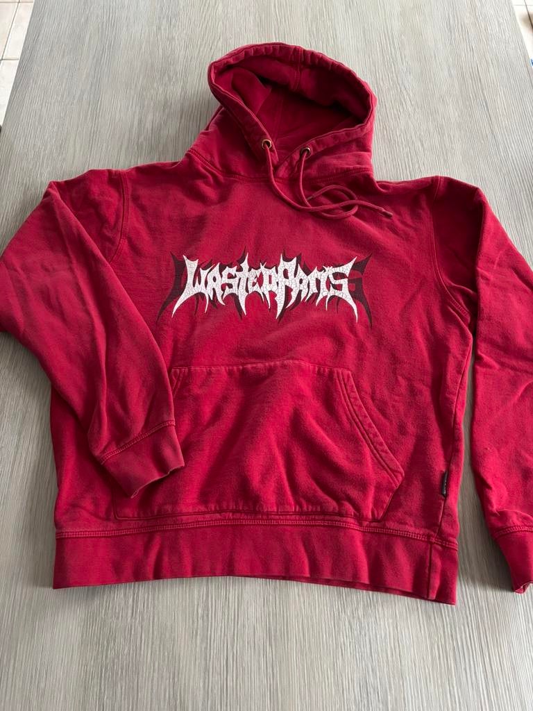 Hoodie Wasted - maat S, Wasted, Ophalen of Verzenden, Gedragen, Rood