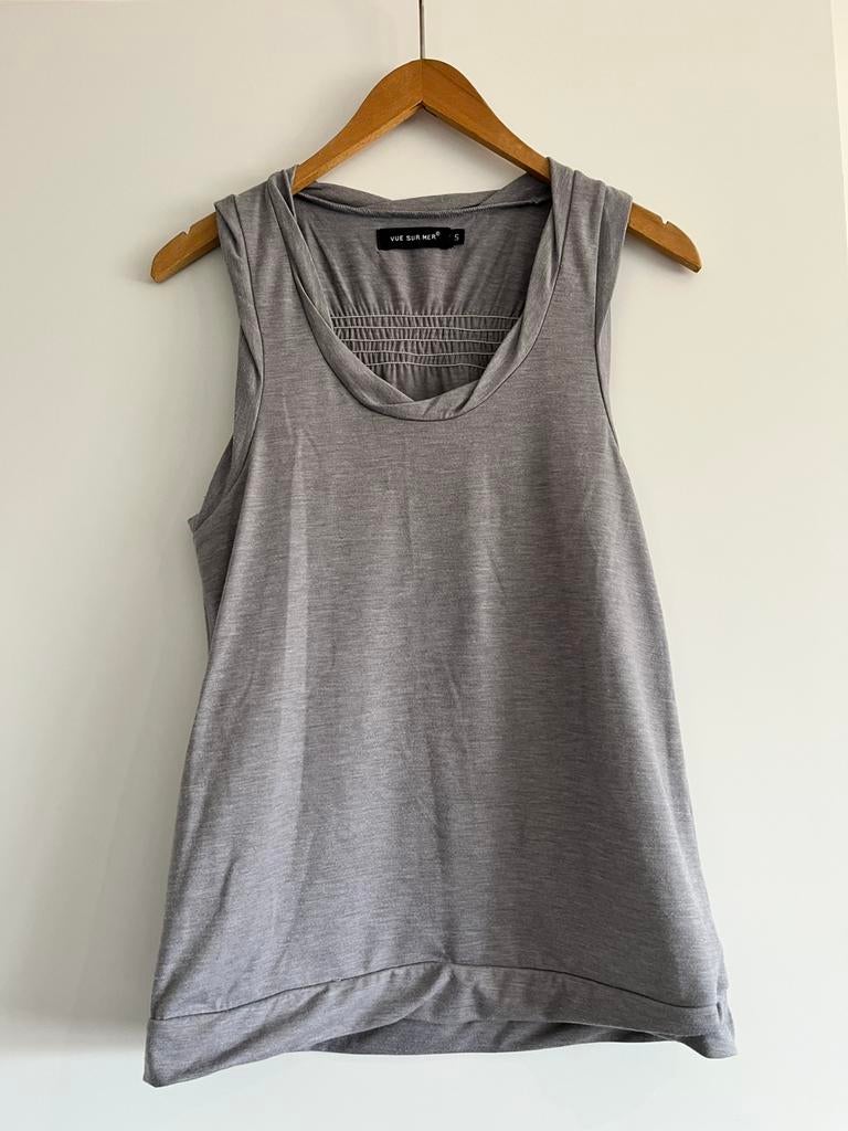 Top Vue Sur Mer maat S, Vêtements | Femmes, Sans manches, Gris, Taille 36 (S), Enlèvement