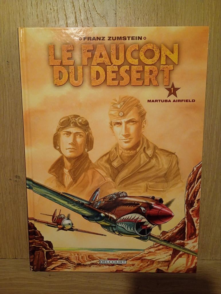 Le faucon du désert 1 Martuba Airfield F. Zumstein EO TBE, Eén stripboek, Ophalen of Verzenden, Zo goed als nieuw