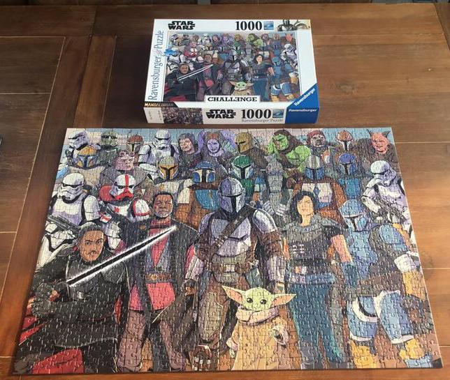Star Wars puzzel Ravensburger 1000 stukjes, Ophalen of Verzenden, 500 t/m 1500 stukjes, Legpuzzel