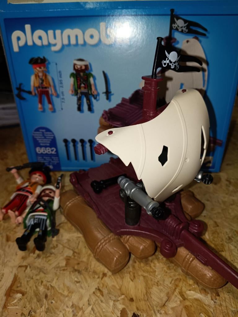Playmobil Piratenvlot  6682, Kinderen en Baby's, Ophalen of Verzenden