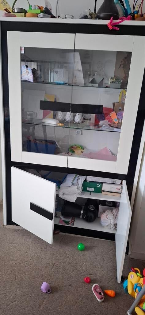 Buffet blanc laqué, Maison & Meubles, Armoires | Buffets, 25 à 50 cm, Laké, 100 à 150 cm, Utilisé