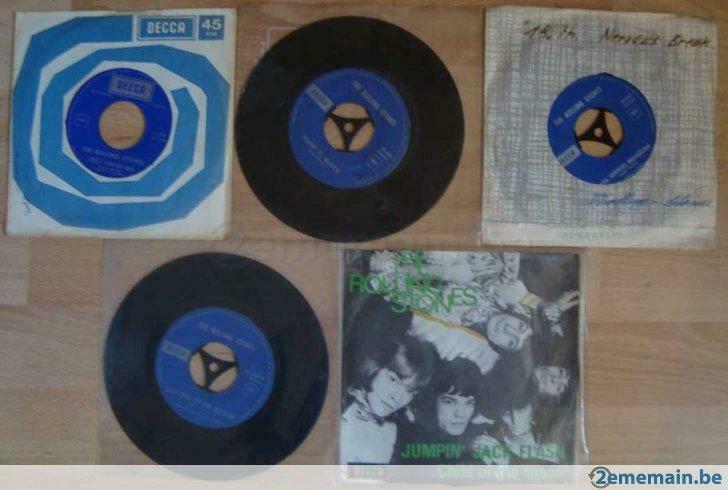 Singles Rolling Stones – 4 Hitsingles 22€, Enlèvement ou Envoi