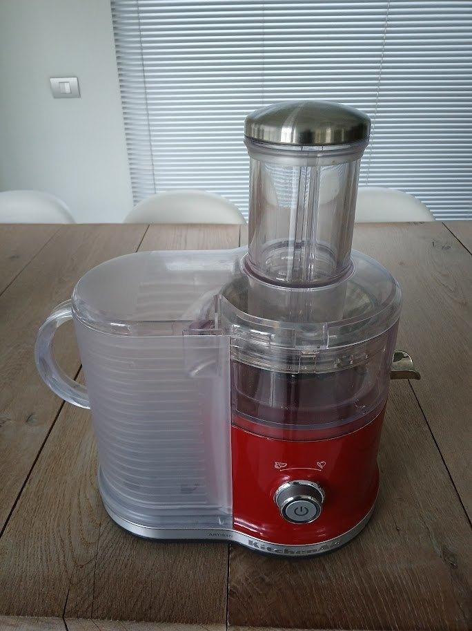 Kitchen Aid Artisan sapcentrifuge keizerrood model 5KVJ0333, Elektronische apparatuur, Keukenmixers, Ophalen, Gebruikt