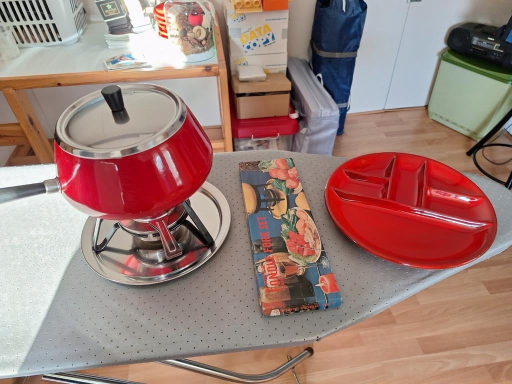 Set à fondue, Enlèvement, Comme neuf, Service à fondue