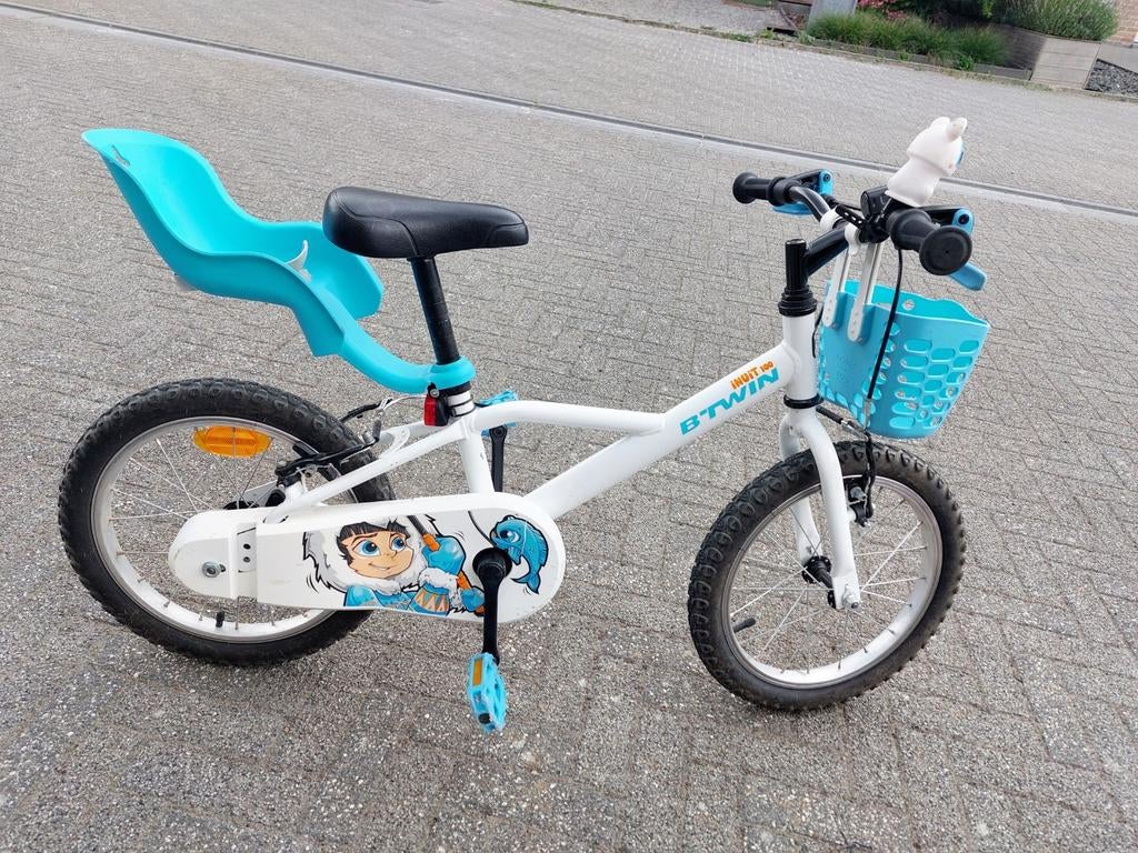 Vélo enfant 16" BTWIN, Vélos & Vélomoteurs, Enlèvement, Comme neuf