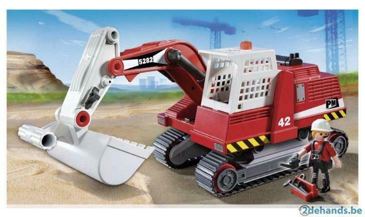 5282 Playmobil city action  graafmachine, de nieuwe stickers, Enlèvement ou Envoi, Neuf