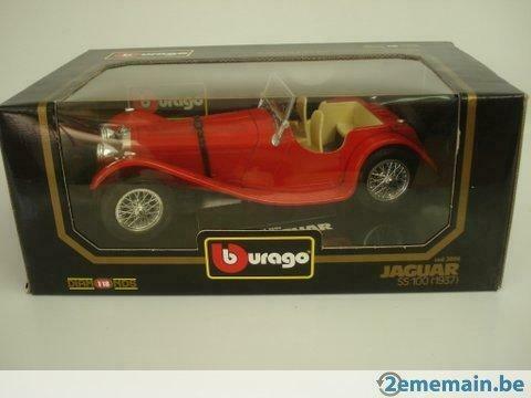Jaguar SS100 - Modèle réduit, Hobby & Loisirs créatifs, Modélisme | Voitures & Véhicules, Enlèvement, Neuf, Voiture